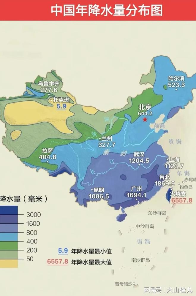 气候变化揭示，最新降水量分布图揭示的影响与趋势