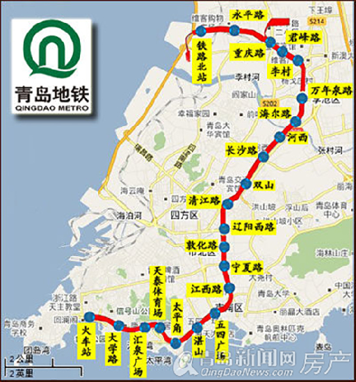 青岛地铁最新规划图，塑造未来城市交通新篇章