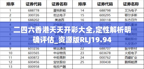 二四六香港天天开彩大全,高效分析说明_RX版76.451