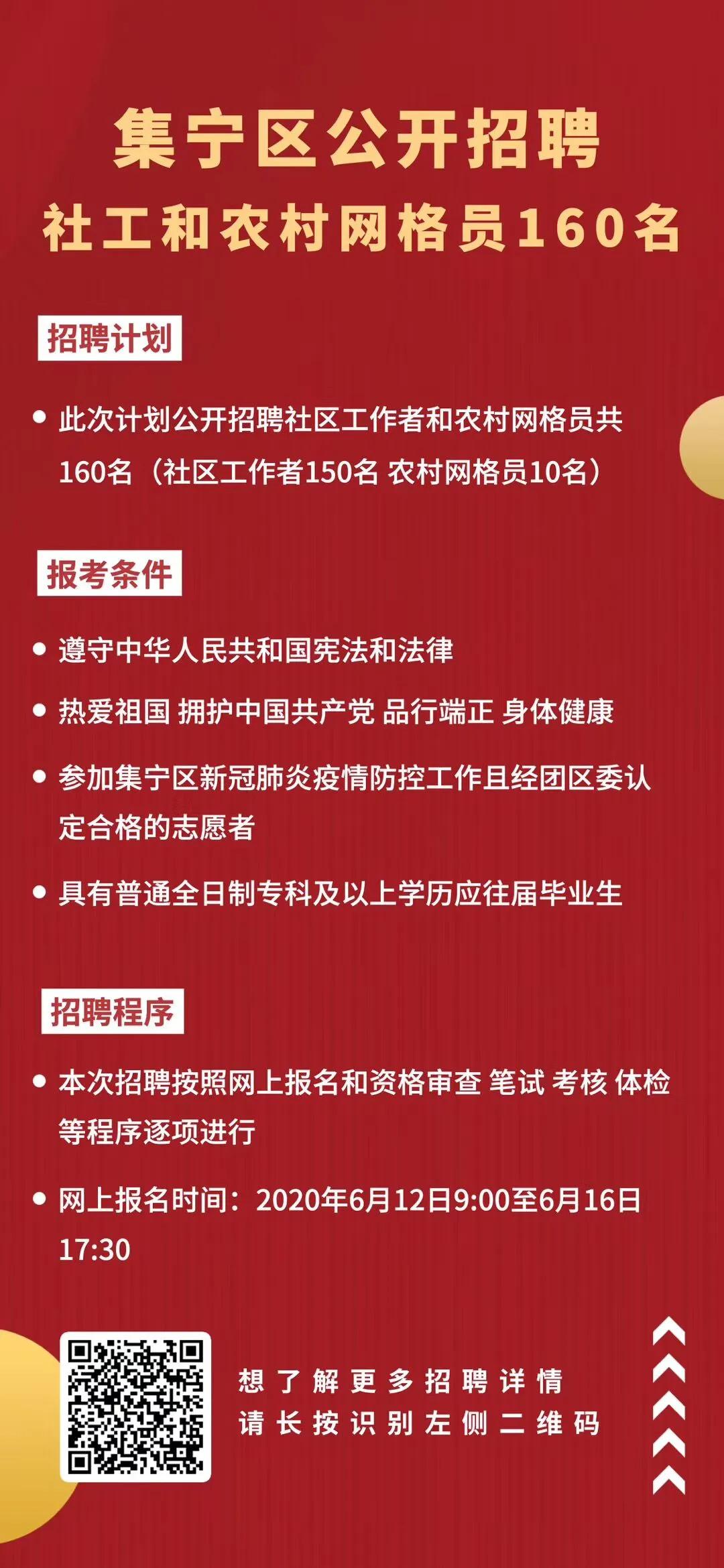 宁卧庄社区居委会招聘启事公告